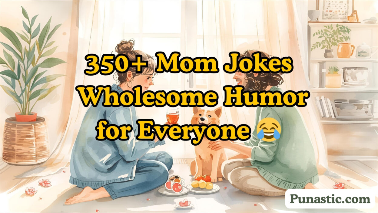 350+ Mom Jokes: Wholesome Humor for Everyone 😂