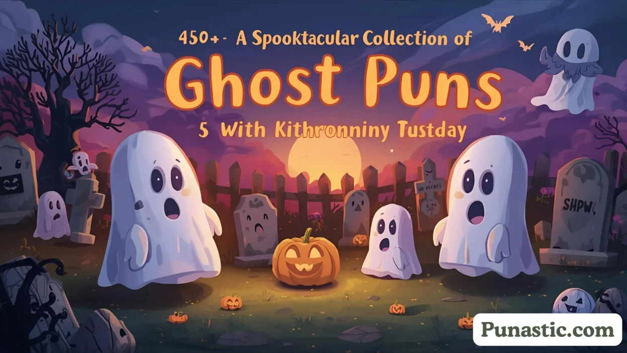 450+ A Spook-tacular Collection of Ghost Puns 👻