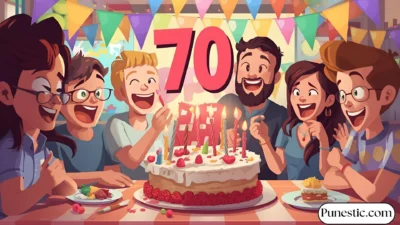 70th Birthday Puns