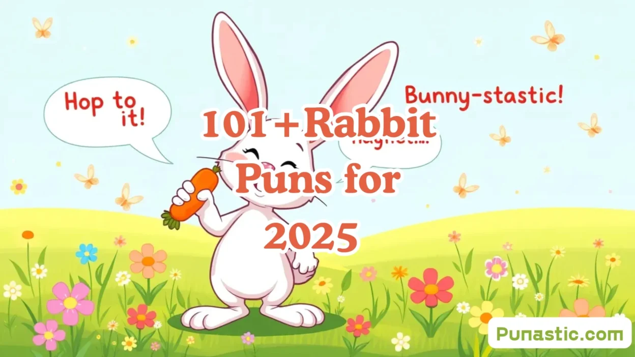 101+Rabbit Puns for 2025 🐇