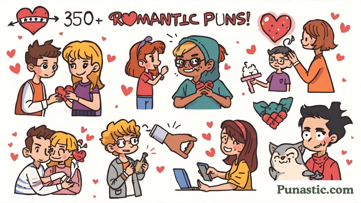 romantic puns