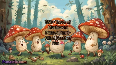350+ Trove of Mushroom Puns: A Fungi-Filled Feast of Fun 🍄