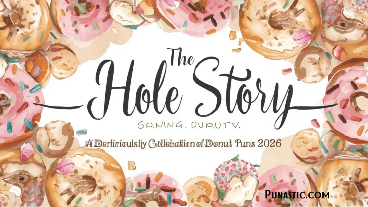 The Hole Story: A Deliciously Funny Collection of Donut Puns for 2026