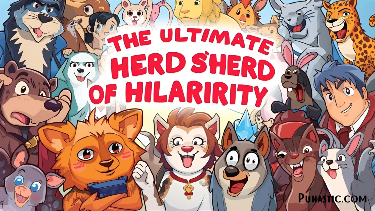 The Ultimate Herd of Hilarity: 100+ Paw-sitively Perfect Animal Puns