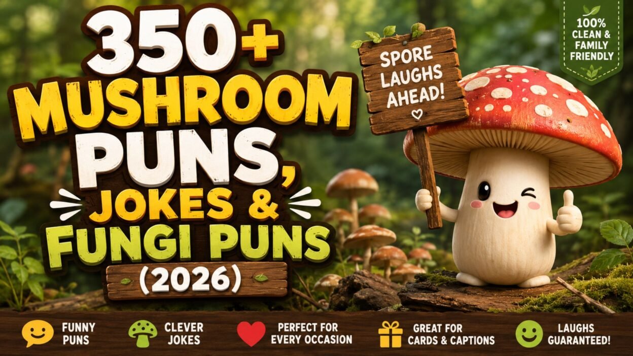 mushroom puns