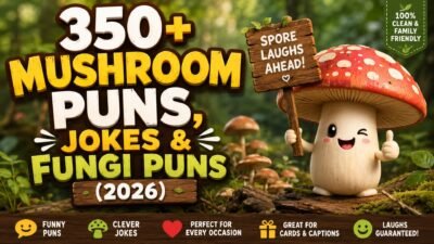 mushroom puns