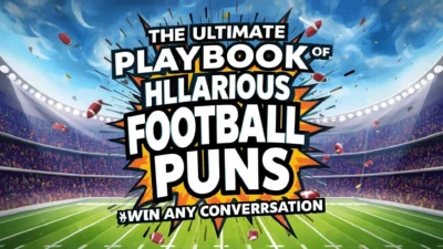 The Ultimate Playbook of Hilarious Football Puns to Win Any Conversation ⚽