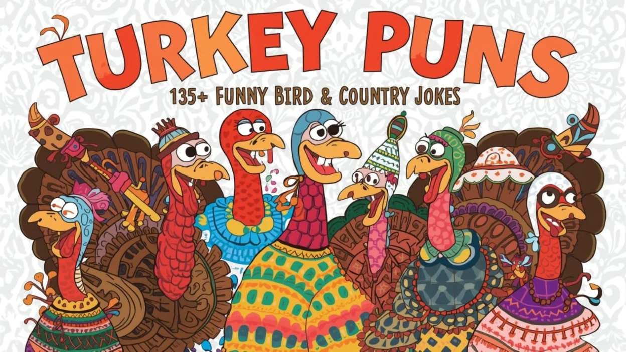 Turkey Puns: 135+ Funny Bird & Country Jokes for Everyone (2026)