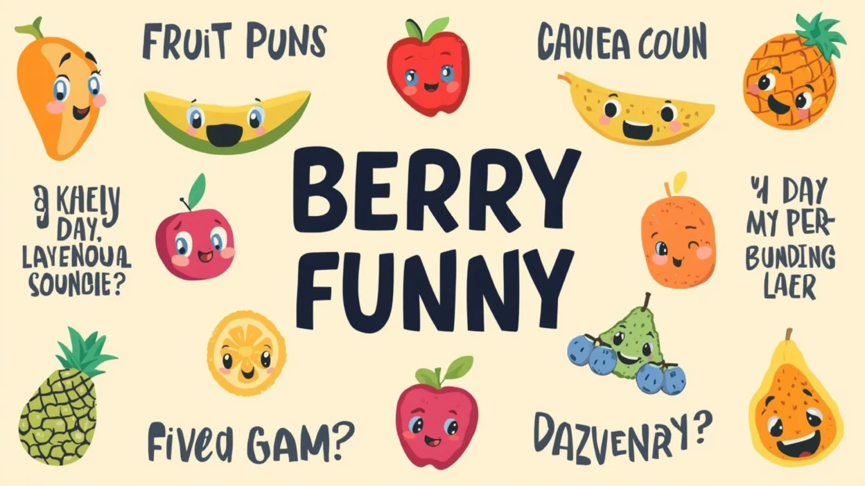 Fruit Puns That Are Berry Funny and Un-peel-ievably Clever 🍓🍌