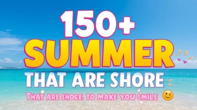 150+ Sunny Summer Puns That Are Shore to Make You Smile 🌞😎