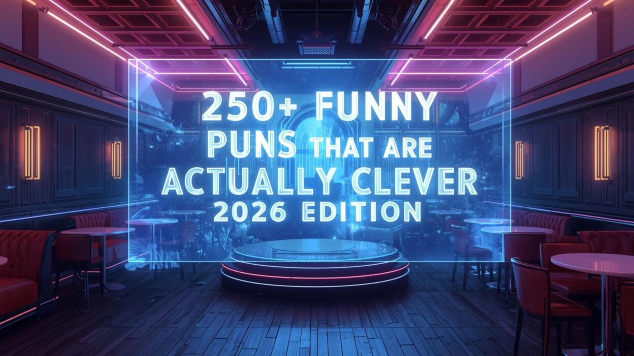 250+ Funny Puns That Are Actually Clever (2026 Edition) 😂