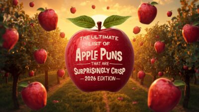 🍎 The Ultimate List of Apple Puns That Are Surprisingly Crisp (2026 Edition)