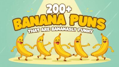 🍌 200+ Banana Puns That Are Bananasly Funny (Clean & Family-Friendly)