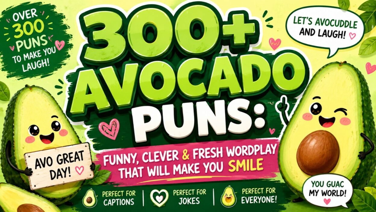 avocado puns