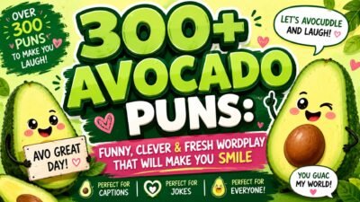 avocado puns