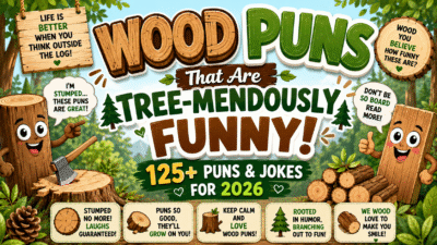 wood puns