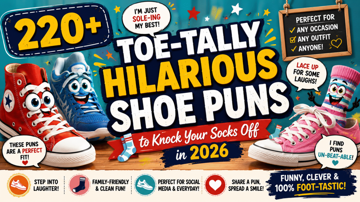 shoe puns