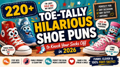 shoe puns