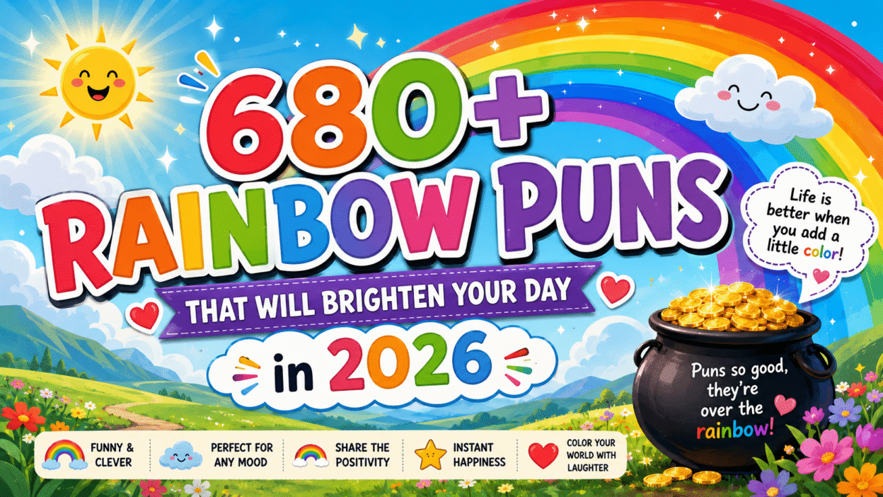 rainbow puns