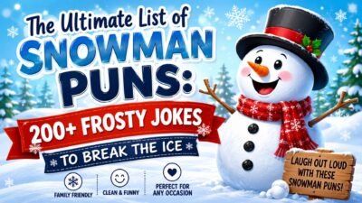 snowman puns