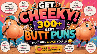 butt puns