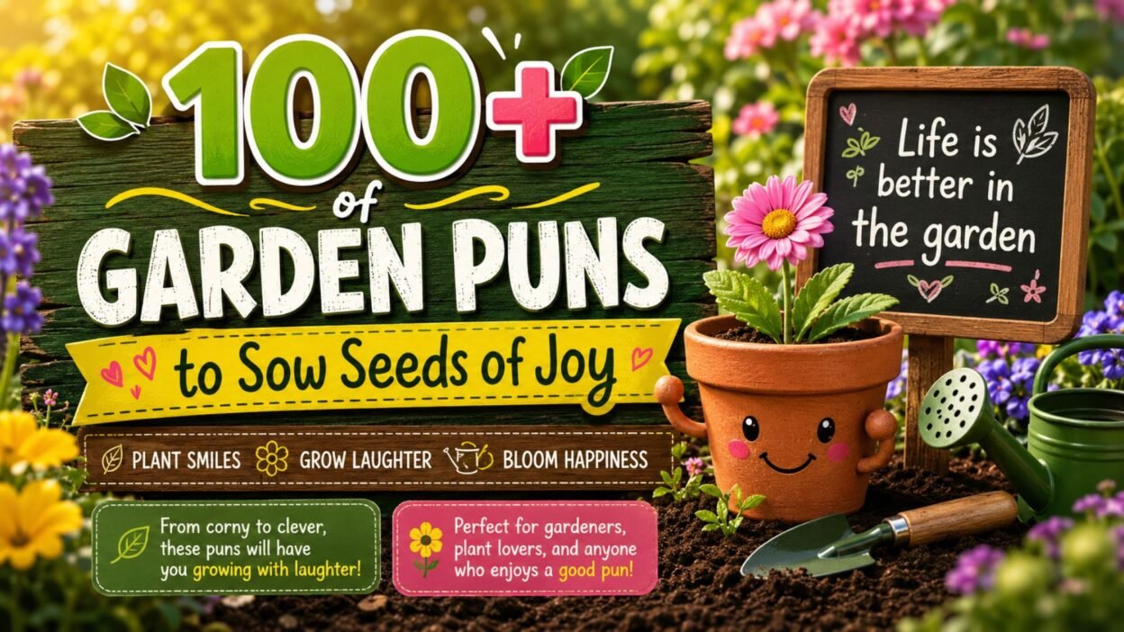 garden puns